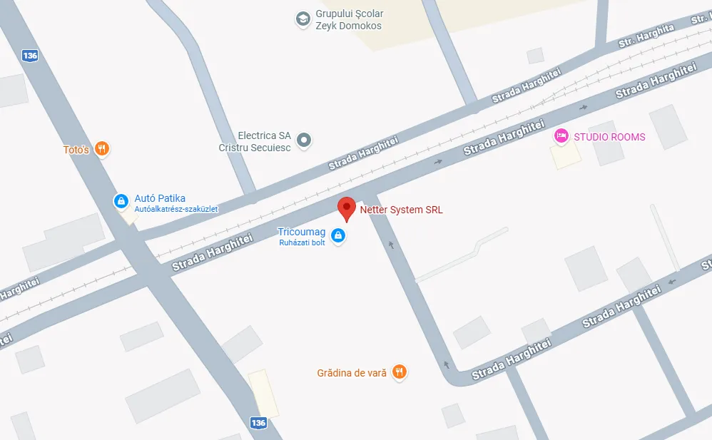 Netter System SRL helyszín